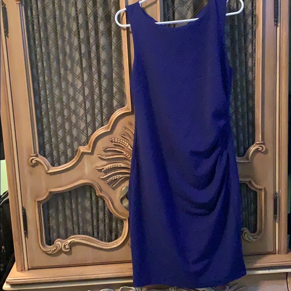 Blue dress